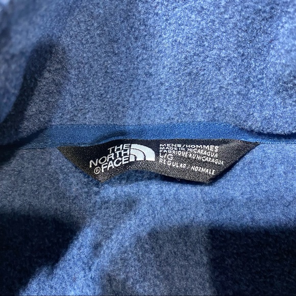The North Face Two Tone Fleece Jacket Blue/Black - Picture 3 of 5